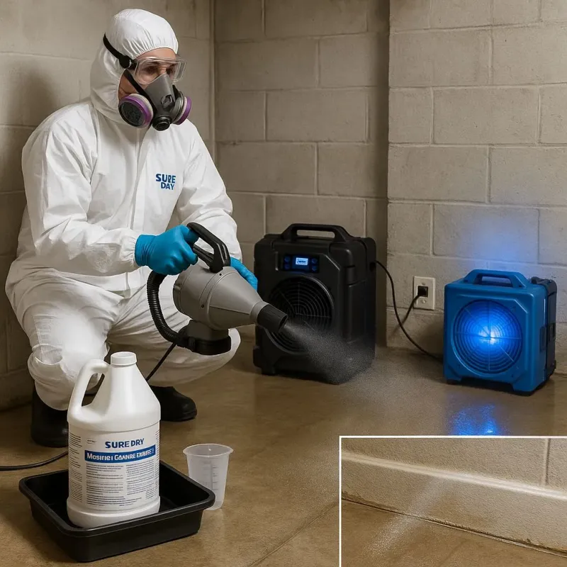 Sanitization and Odor Removal process in Normandy, MO