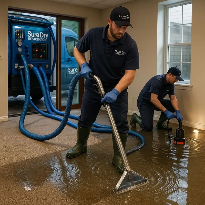 Water Extraction and Removal process in Normandy, MO